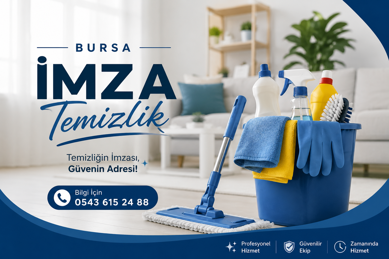 Profesyonel Ekip, Kaliteli Hizmet
